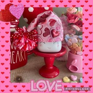 Valentine’s Day Marshmallow Mug Hat, Valentine’s Day Decor, Rae Dunn